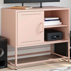 Mobile Tv Rosa 68x39x60,5 Cm İn Acciaio /