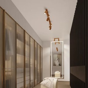 Brilagi - Faretto orientabile CRESTO 1xGU10/10W/230V 30 cm dorato