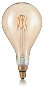 Lampadina Led Goccia E27 8 Watt 2200 K 600 Lm Vintage Ambra