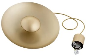 Argon 8869 - Lampadario a sospensione su cavo BOLTON LED/12,5W/230V 3000K dorato