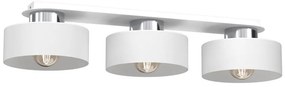 Plafoniera MARTI 3xE27/15W/230V bianco/cromo