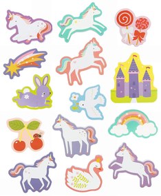 A Little Lovely Company - giocattoli da bagno in schiuma - unicorni