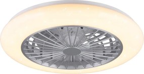 Plafoniera LED bianca Stralsund – Trio