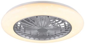 Plafoniera LED bianca Stralsund – Trio