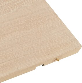 Set di piani d'appoggio aggiuntivi per tavoli da pranzo con effetto rovere 2 pz 120x50 cm A-Line - Actona