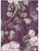 Designers Guild Carta da parati Floreale - Damson