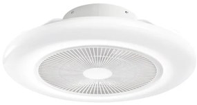 Ventilatore da soffitto LED-PONENTE-PRO bianco, D. 54.5 cm INTEC