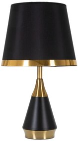 Lampada da Tavolo Elegante Blacky Ø 28x50 cm