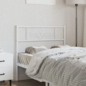 Testiera İn Metallo Bianco 107 Cm /