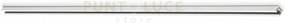 Duoline binario metallo bianco lunghezza 160cm