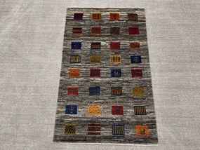 Gabbeh Tappeto 130x70 (Iran) Annodato A Mano