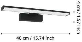Eglo 98907 - Illuminazione a LED per specchi da bagno PANDELLA 1 LED/7,4W/230V IP44