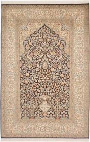 Cashmere Silk Tappeto 190 x 120 (Indian) Annodato A Mano