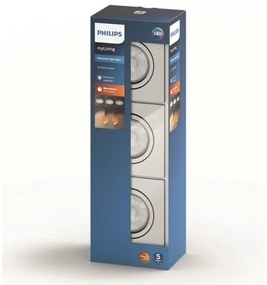 Philips  50393/11/P0 - KIT 3xLED Lampada dimmerabile SHELLBARK LED/4,5W/230V