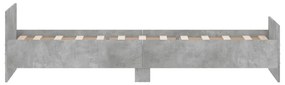 Giroletto grigio cemento 75x190 cm small single multistrato