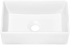 COMAD UN-GAJA35-SW 78570A(35) - Lavabo da appoggio GAJA 35x22 cm bianco lucido