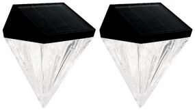 Globo 36430-2 - SET 2x Applique a LED solare SOLAR LED/0,5W/3V IP44