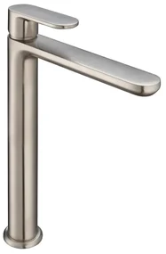 Rubinetto per lavabo Plano nichel satinato HUBER H 24.6 cm