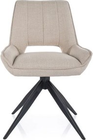 Sedia Tello Bjorn Bjorn beige24/nero