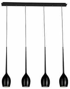 Azzardo AZ0100 - Lampadario a sospensione con filo IZZA 4xE14/40W/230V