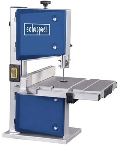 Scheppach - Sega a nastro da banco x legno 350w goniometro e 3 lame incluse hbs30