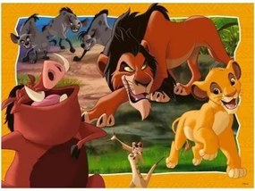 Puzzle Ravensburger lion king 200 Pezzi (1 Unità)