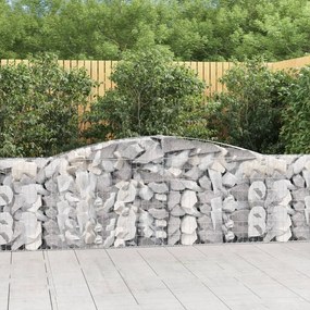 Cesti Gabbioni Ad Arco 15 Pz 400x30x80/100 Cm Ferro Zincato /