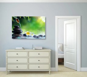 Quadro su tela – Armonia nel giardino Zen