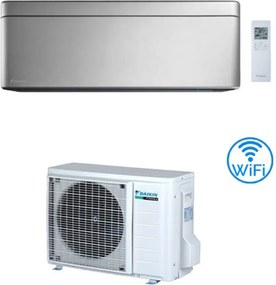 Daikin - Climatizzatore garanzia italia Stylish Silver Wifi 15000 btu FTXA42CS (FTXA42BS) inverter classe a++/a++ novita' 2024