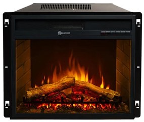 Camino elettrico inserto da incasso OREGON L58 X P17 X H52 cm