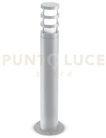 Ges012- paletto da esterno colore grigio alluminio 1 luce attcco e...
