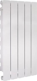 Termosifone in alluminio 5 elementi interasse 800 mm PRODIGE MODERN neutral white