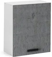 Pensile per cucina grigio cemento 1 anta Cm 60x32xH 72