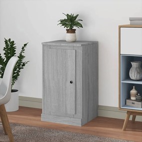 Credenza grigio sonoma 37,5x35,5x67,5 cm in legno multistrato