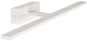 Applique da parete bianca 62 cm incl. LED IP44 - Jerre