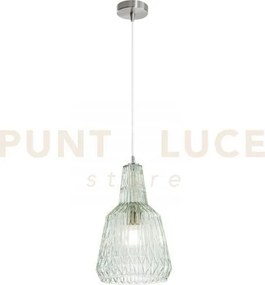 Lampadario a sospensione galway verdemare 1 luce attacco e27 23x150...