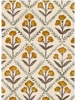 Coordonne Carta da parati Poppy - Curry