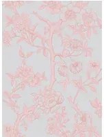 Cole & Son Carta da parati Paradise Tree - Pastel Blue and Soft Pink