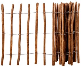 Staccionata İn Legno Di Nocciolo 90x500 Cm /