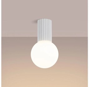 Sollux SL.1708 - Plafoniera da bagno HALO 1xG9/8W/230V IP44 bianco