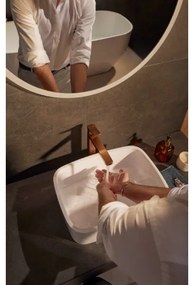 KFA Armatura 4522-815-34 - miscelatore per lavabo + piletta di scarico MALAGA 15,9 cm oro rosa