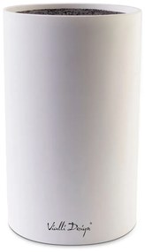 Ceppo di coltelli universale bianco - Vialli Design