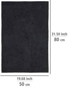 Set di accessori da bagno nero Belluno - Wenko