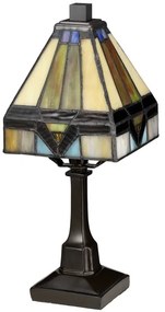 Elstead QZ-HOLMES-TL - Lampada da tavolo Tiffany HOLMES 1xE14/25W/230V