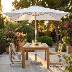 NICOLAUS - ombrellone in alluminio 3 x 4 m