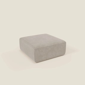 BonBon pouf divano modulare in 2 dimensioni in tessuto smacchiabile T23 panna