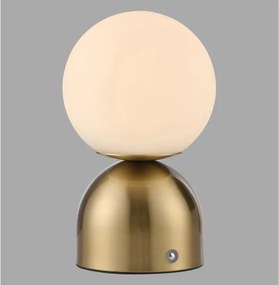 Schöner Wohnen 19218-12 - Lampada da tavolo dimmerabile RUDI LED/1,2W/5V dorata