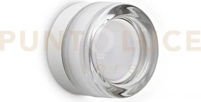 Lolly applique in metallo e vetro trasparente lampadina inclusa 1 l...