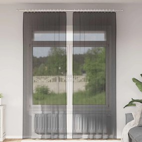 Tende İn Voile Con Linguetta 2 Pz Nero /
