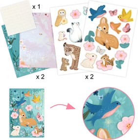 Grande set creativo - Fluffy box - Animali della foresta